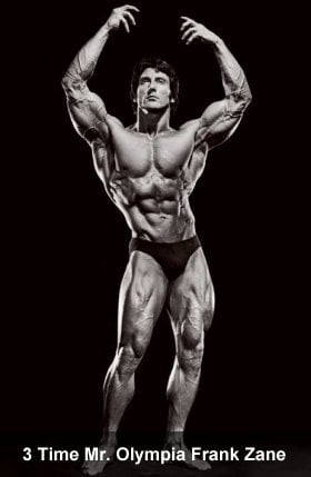 3 Time Mr. Olympia Frank Zane