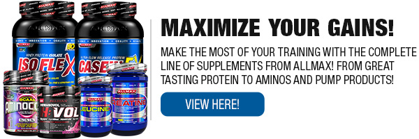 Full Line of AllMAX Supplements