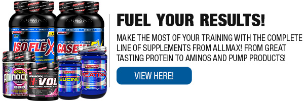 Full Line of AllMAX Supplements