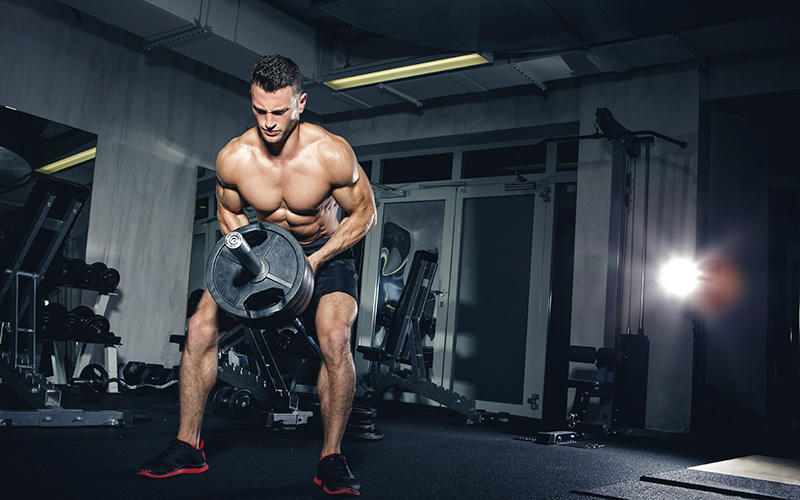 T-bar rows for size and strength