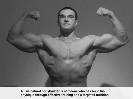Natural Bodybuilder Posing