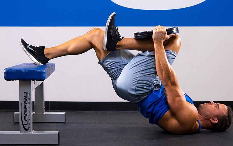Split Leg Training HipThrusts