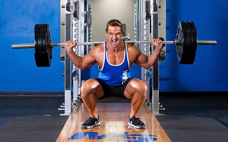Tweaked Back Squat Rep Range
