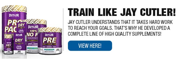 Complete Line of Cutler Nutrition Supplements