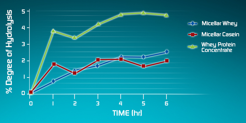 Micellar Whey Degree of Hydrolysis