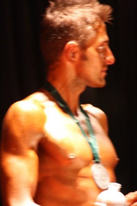 Bodybuilder Michael Mitchell