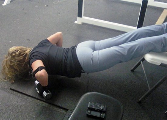 Michaella Campbell Pushups
