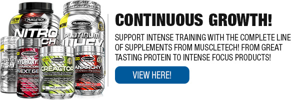 Full Line of MuscleTech Supplements