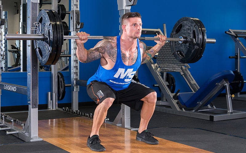 Core Stability Back Squat