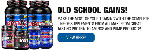 Complete Line of Allmax Supplements