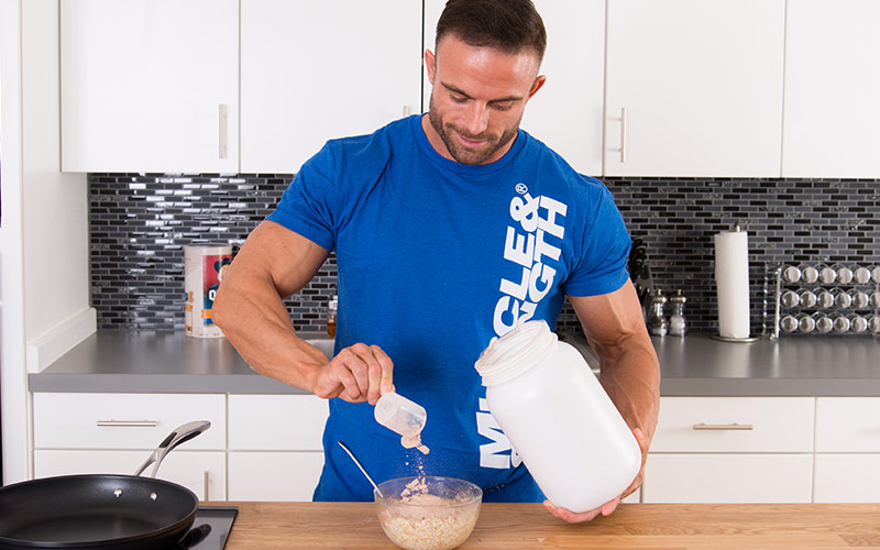 Post Workout Nutrition Protein and Oats 