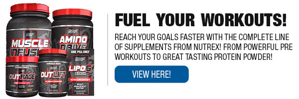 Complete Line of Nutrex Supplements