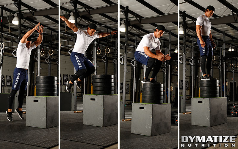 Dymatize Athlete Box-Jumping