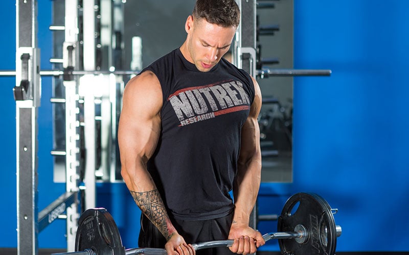 Athlete Creating Mechanical Tension