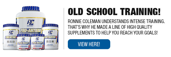 Complete Line of Ronnie Coleman Supplements
