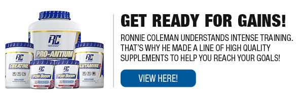 Complete Line of Ronnie Coleman Series Supplements