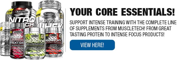Complete Line of Muscletech Supplements