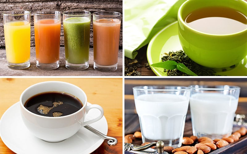 5 Ways to Spice Up Your Protein Shakes - Variety of Liquids
