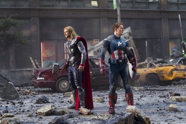 Captain America and Thor