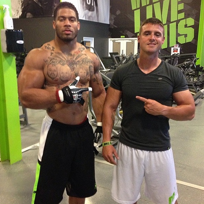 Laron Landry and Cory Gregory