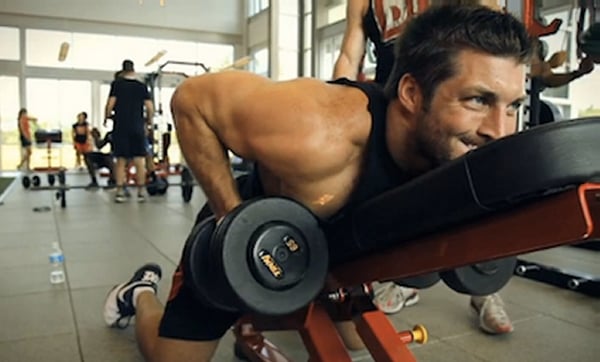Tim Tebow Batwing Rows