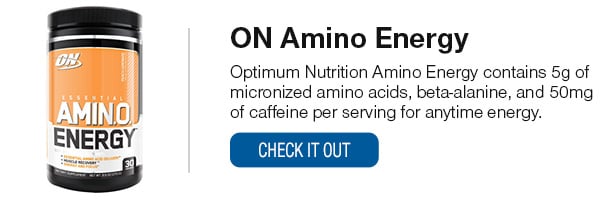 Optimum Nutrition Amino Energy Shop Now!
