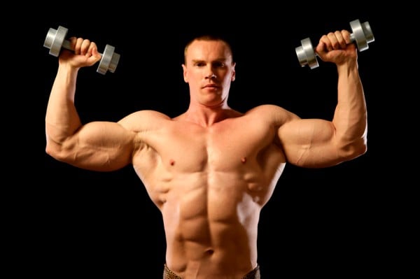 Build muscle with drop sets.