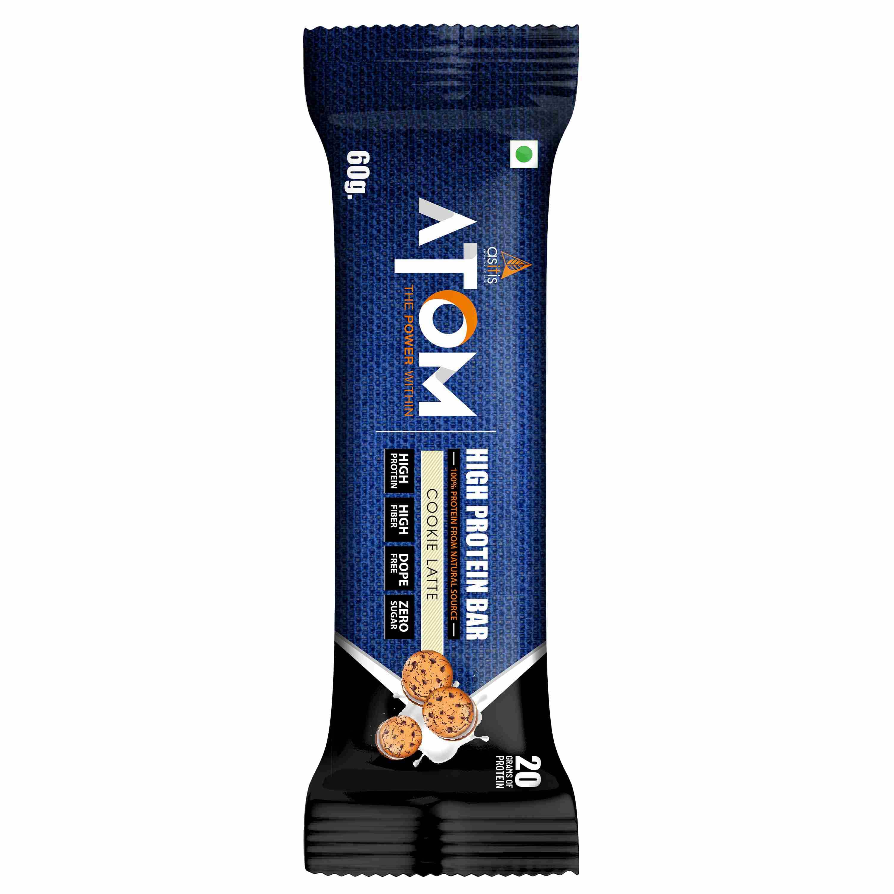 AS-IT-IS ATOM High Protein Bar | 20g Protein Pack of 1