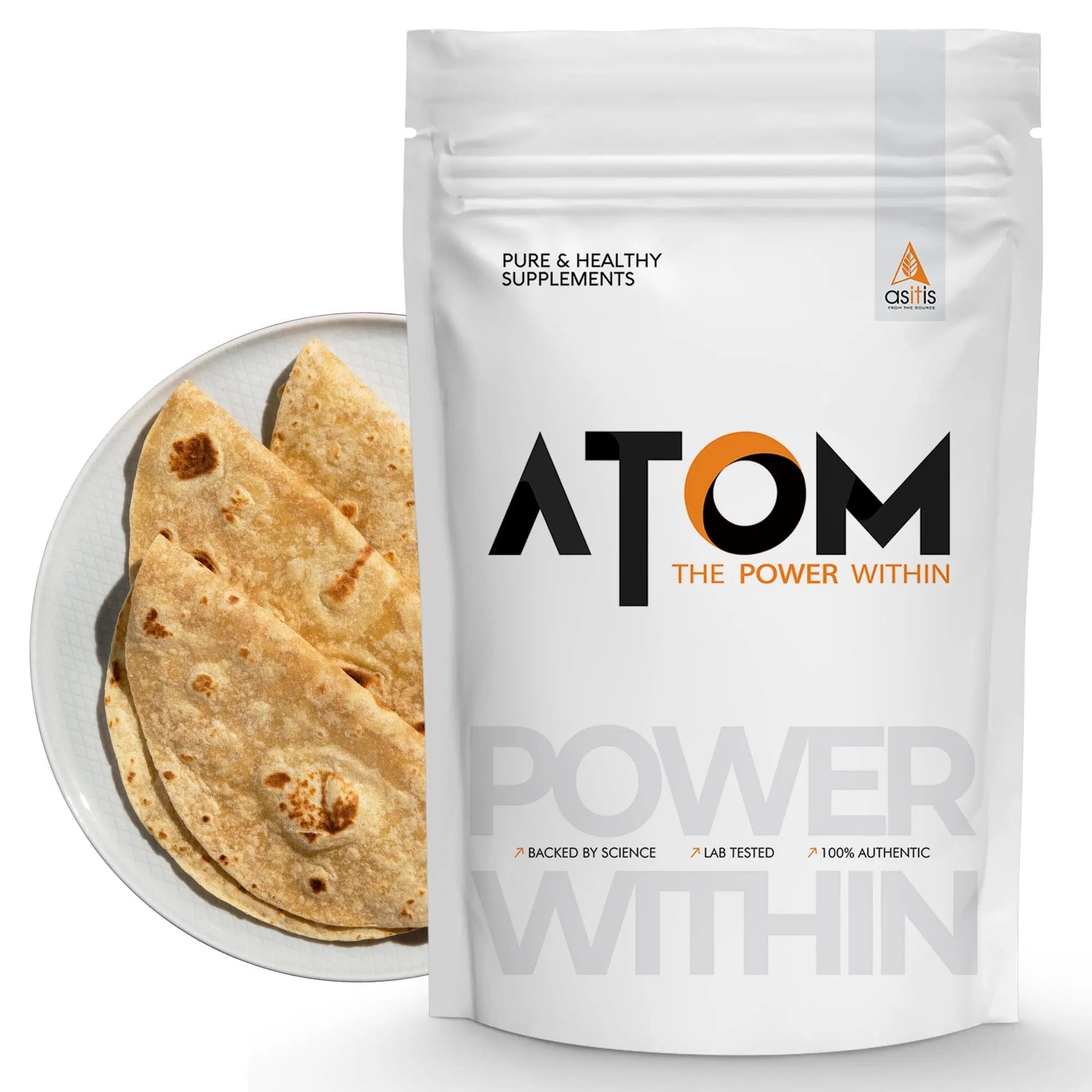 ATOM Roti Protein  | 25g Protein Per Serving