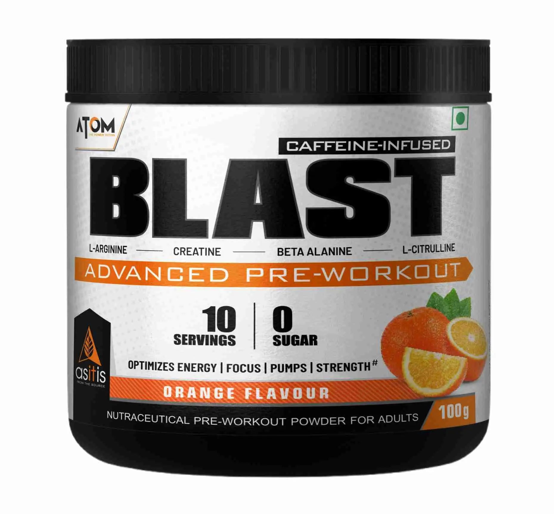 ATOM   BLAST   Advanced Pre- Workout