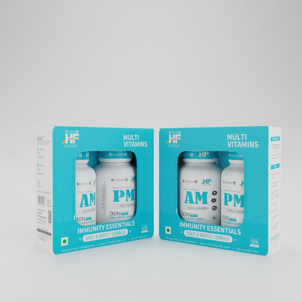 HealthFarm AM PM Multivitamin Tablets (60 TAB),  BUY 1 GET 1 Offer