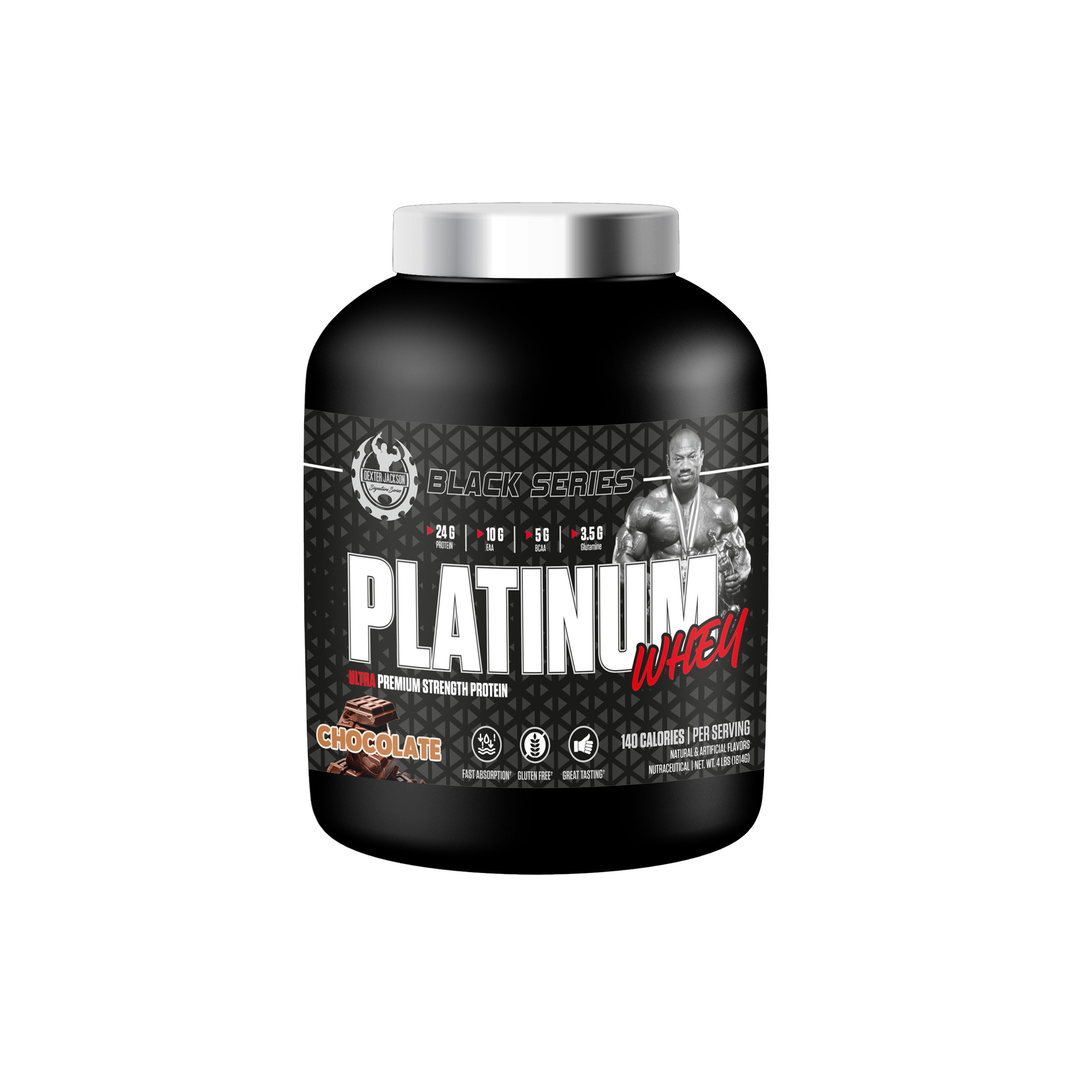 DJSS BLACK PLATINUM WHEY ULTRA PREMIUM STRENGTH PROTEIN 4LBS