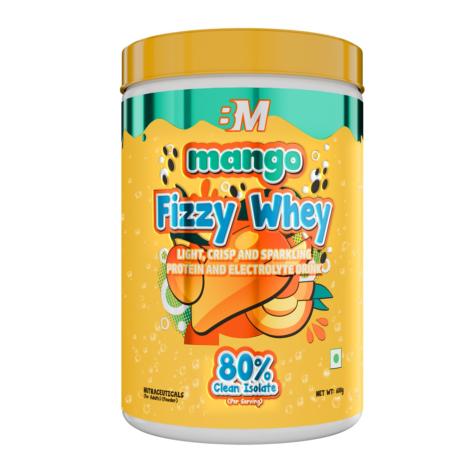 FIZZY WHEY MANGO + SHAKER