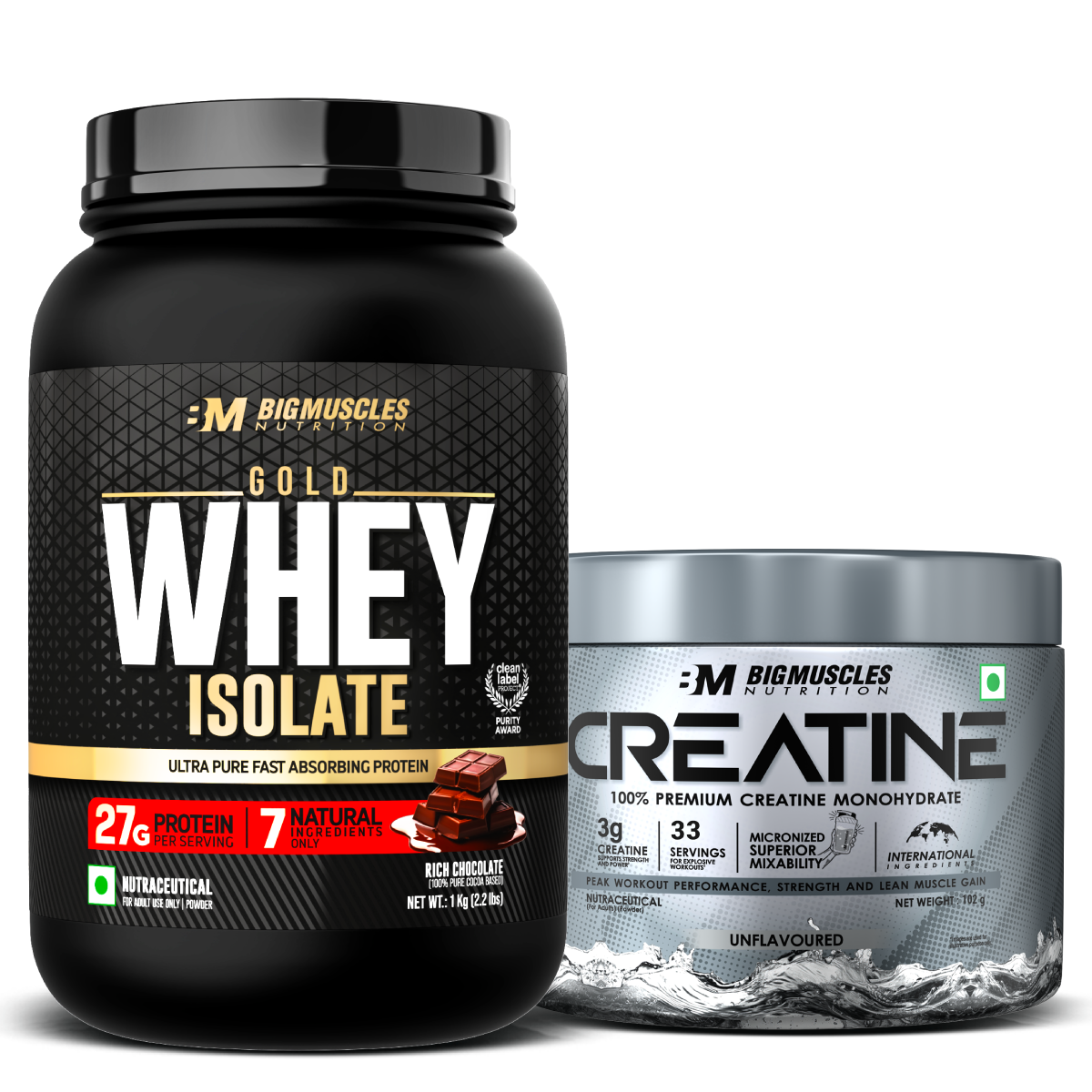 GOLD WHEY ISOLATE + CREATINE