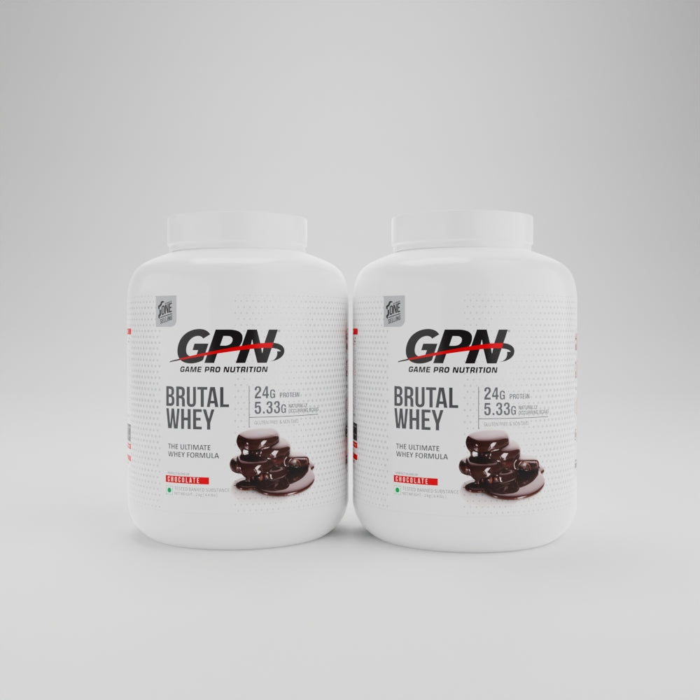 GPN (2KG) BRUTAL WHEY Protein Best post workout supplement (BOGO)