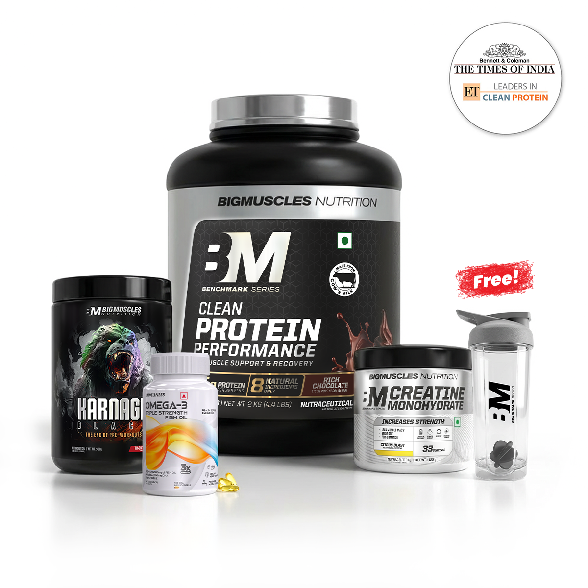 Gut Friendly Stack + Free Benchmark Shaker