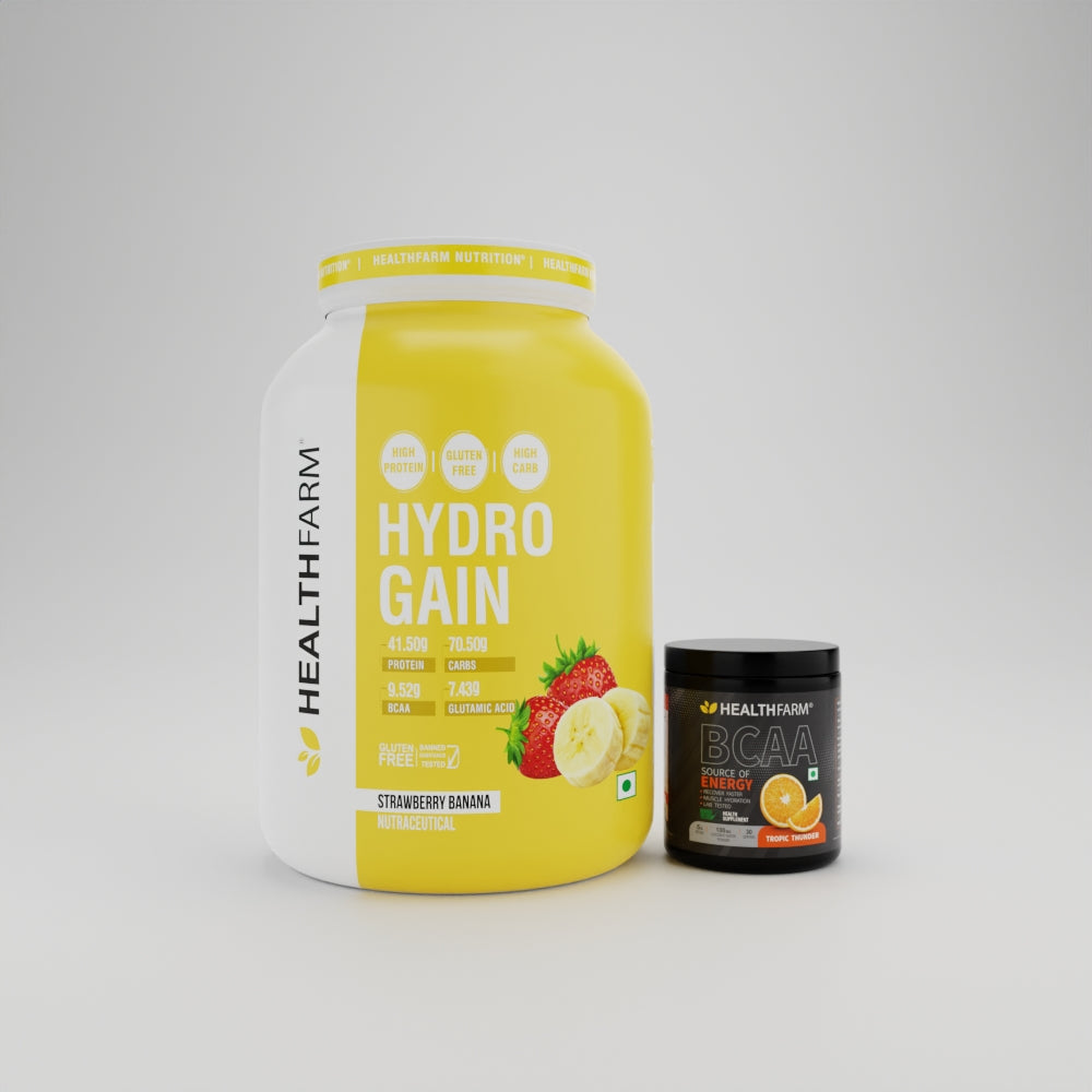 HealthFarm Hydro Gain (3kg) + BCAA Combo