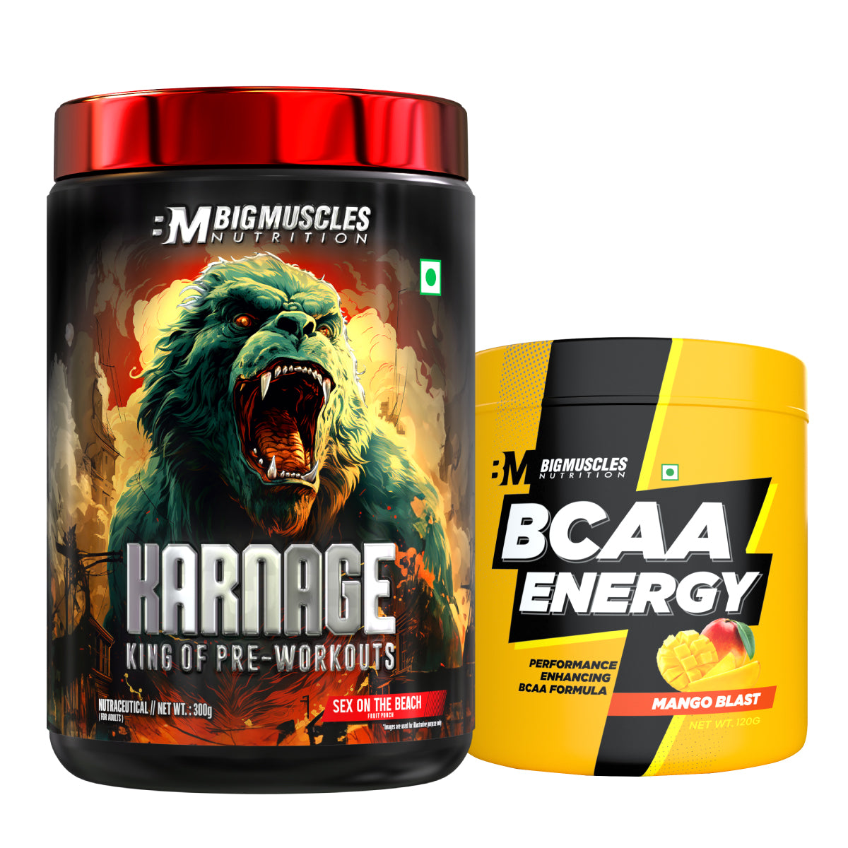 Karnage + BCAA Energy