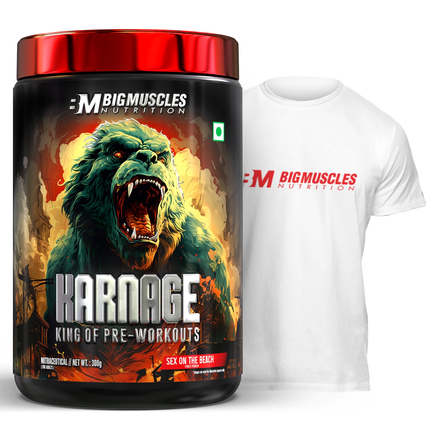Karnage + T Shirt