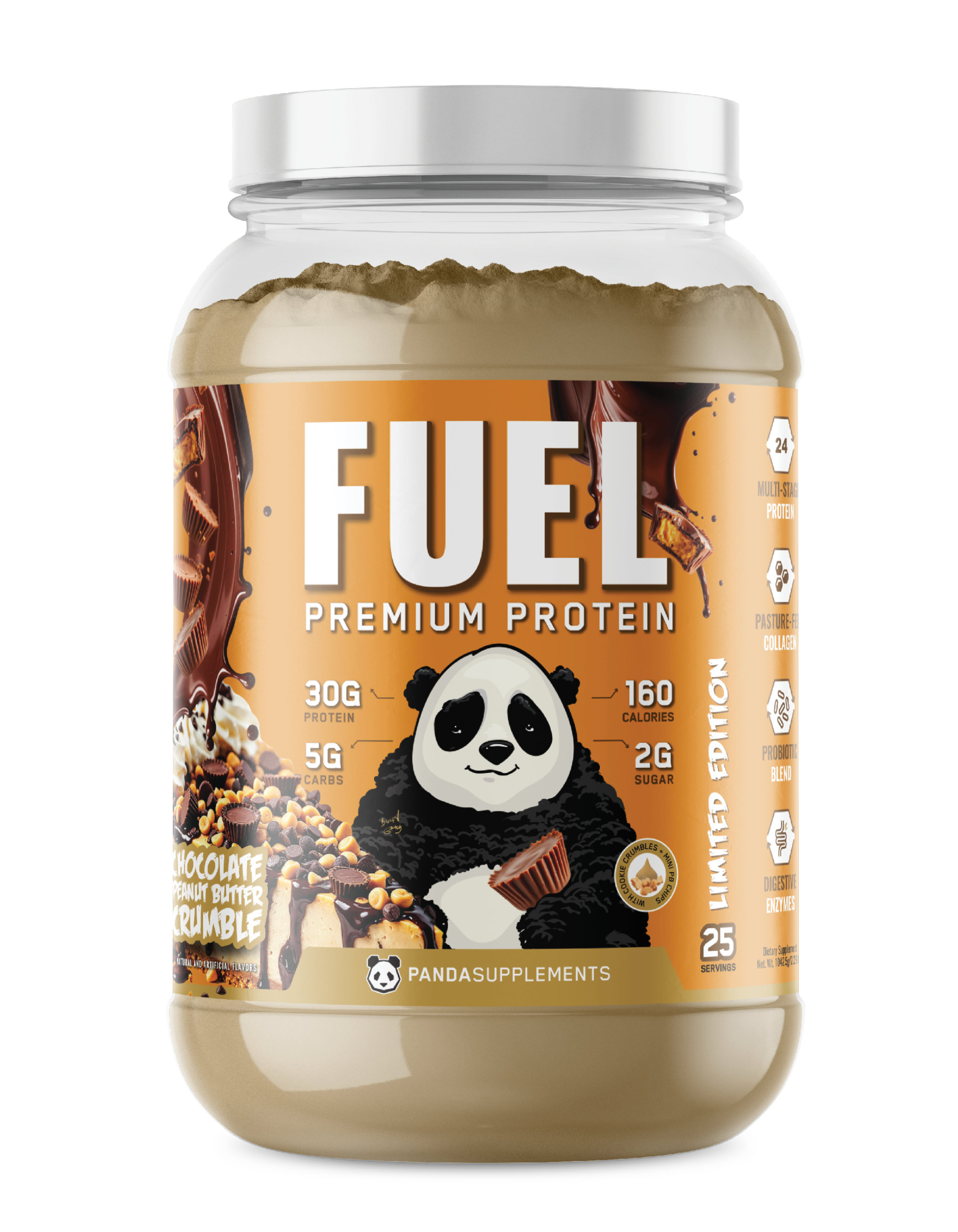 Limited Edition FUEL Premium Protein (Chocolate Peanut Butter Crumble)