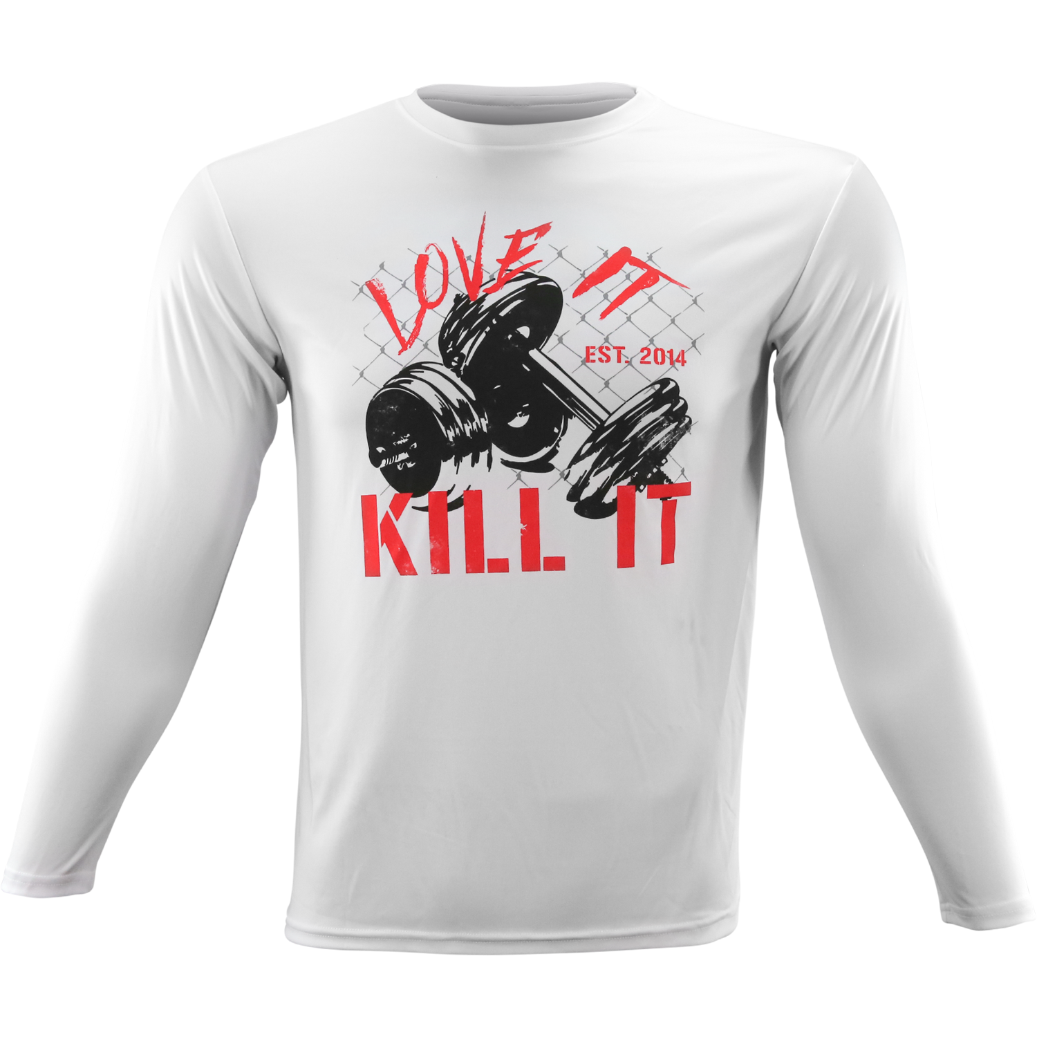 Love It Kill It, White Long Sleeved Shirt