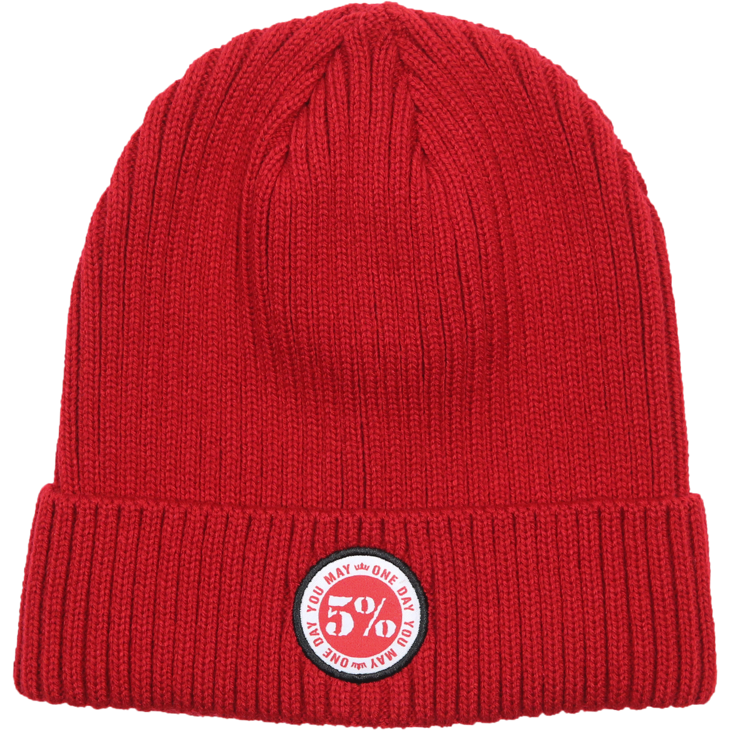 One Day You May Patch, Red Beanie