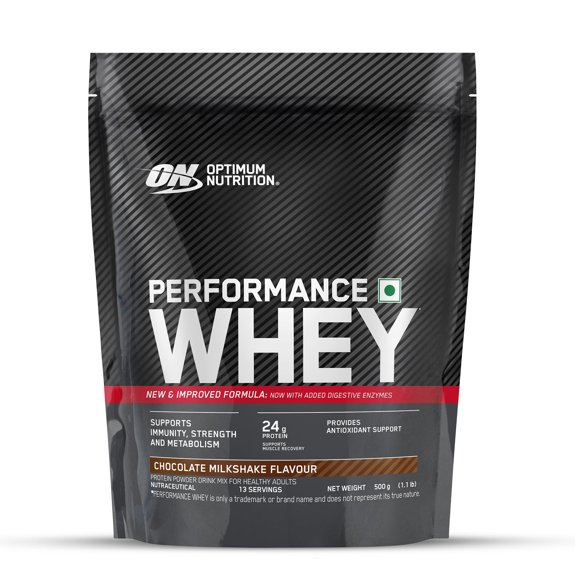 Performance Whey Protein Powder 0.5Kg (Chocolate Milkshake)