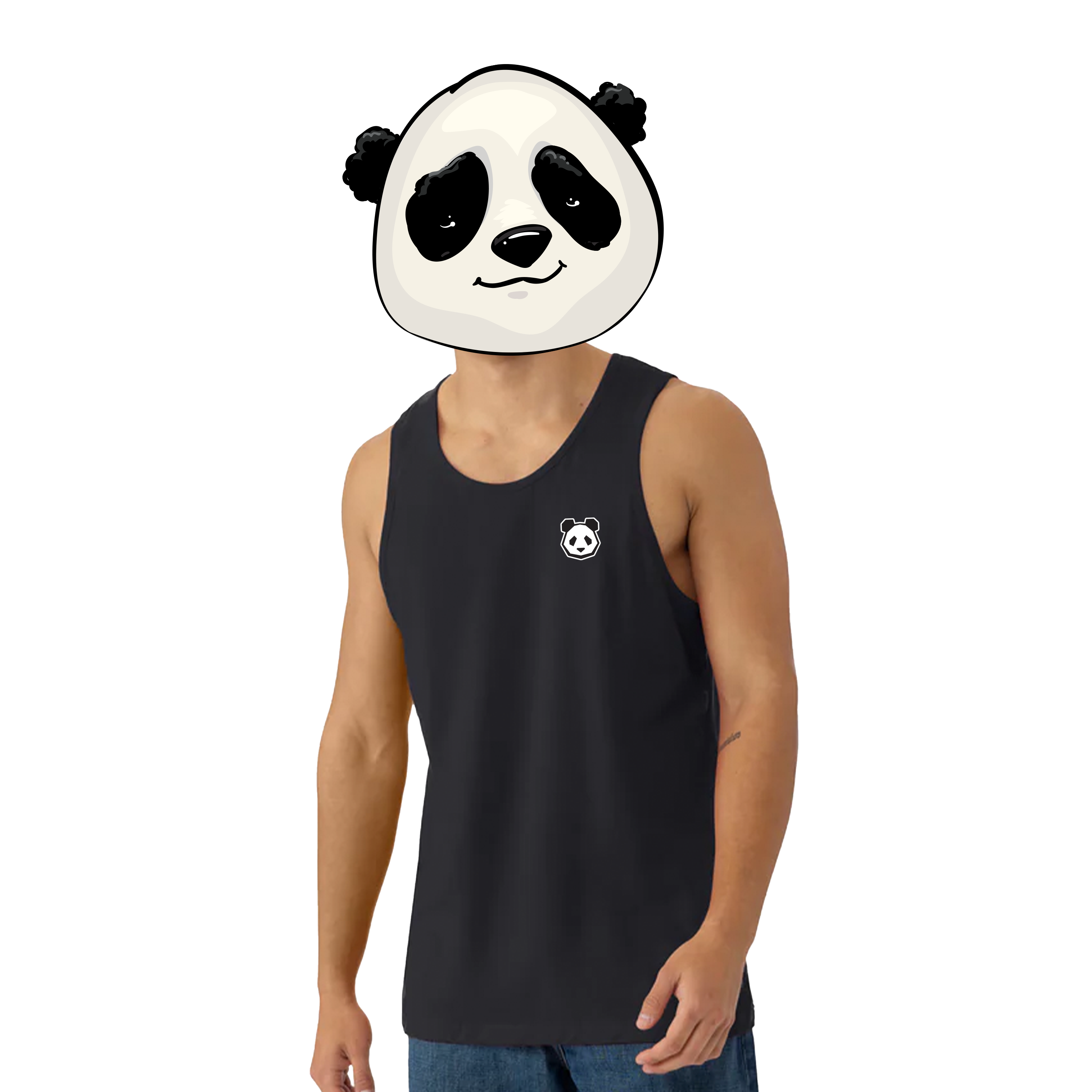 Panda Head Tanks (Unisex)