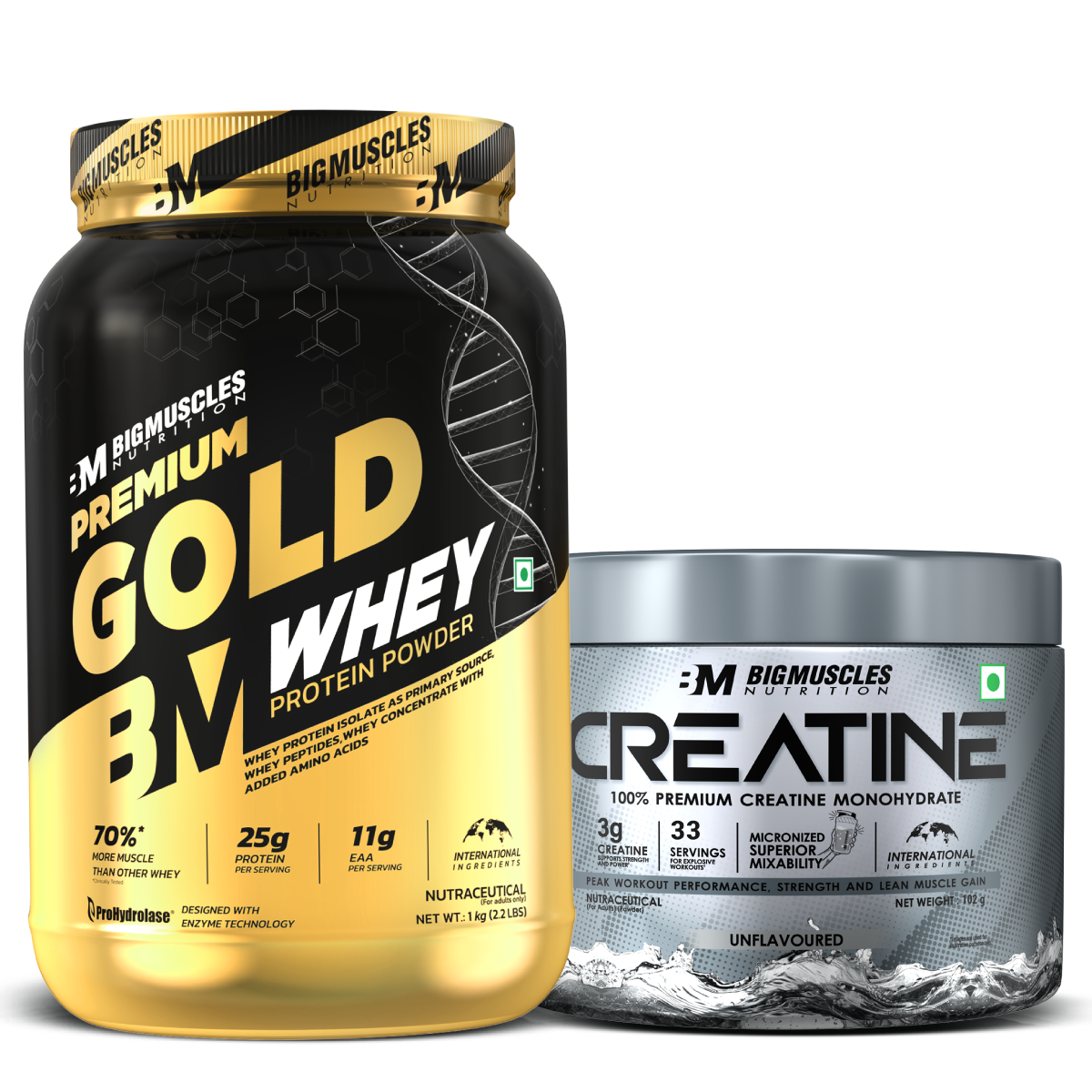 Premium Gold Whey + Creatine