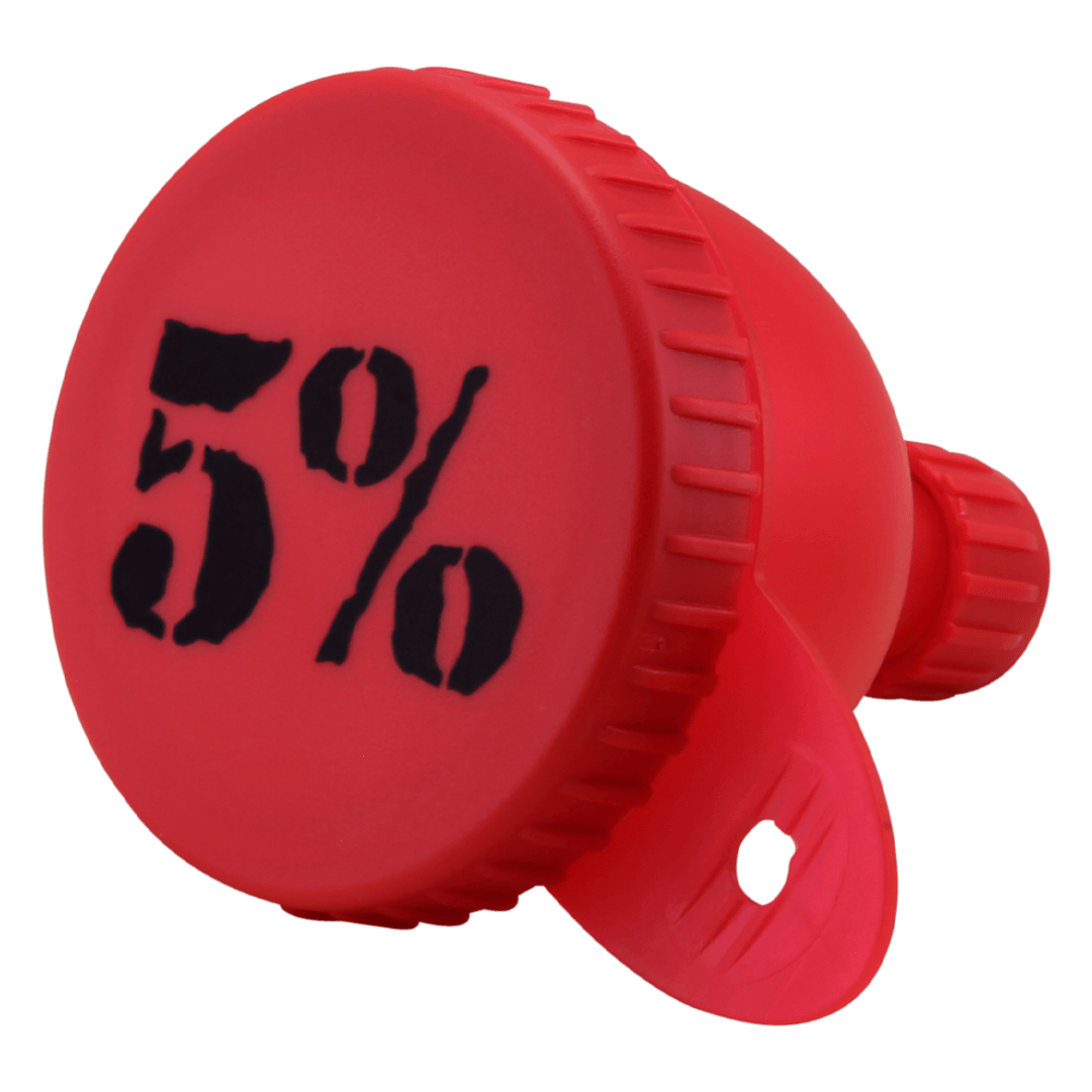 Red Funnel with 100ml Storage