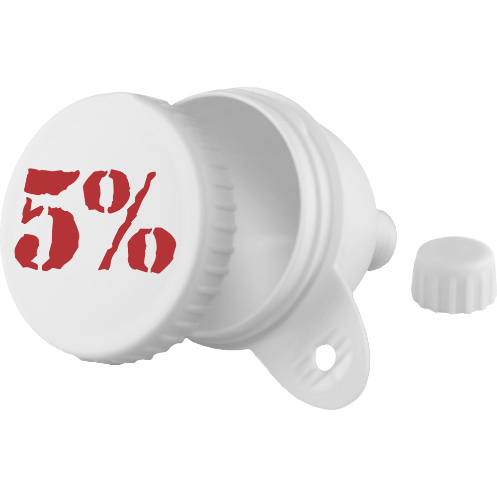 White Funnel with 100ml Storage