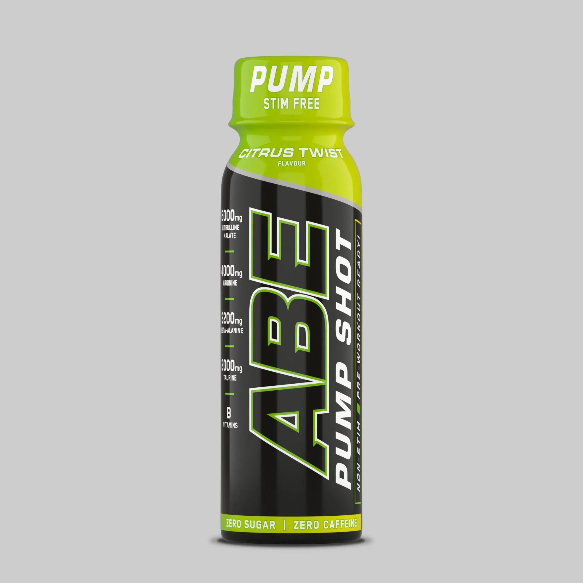 ABE Pump Pre Workout Shots - Stim Free
