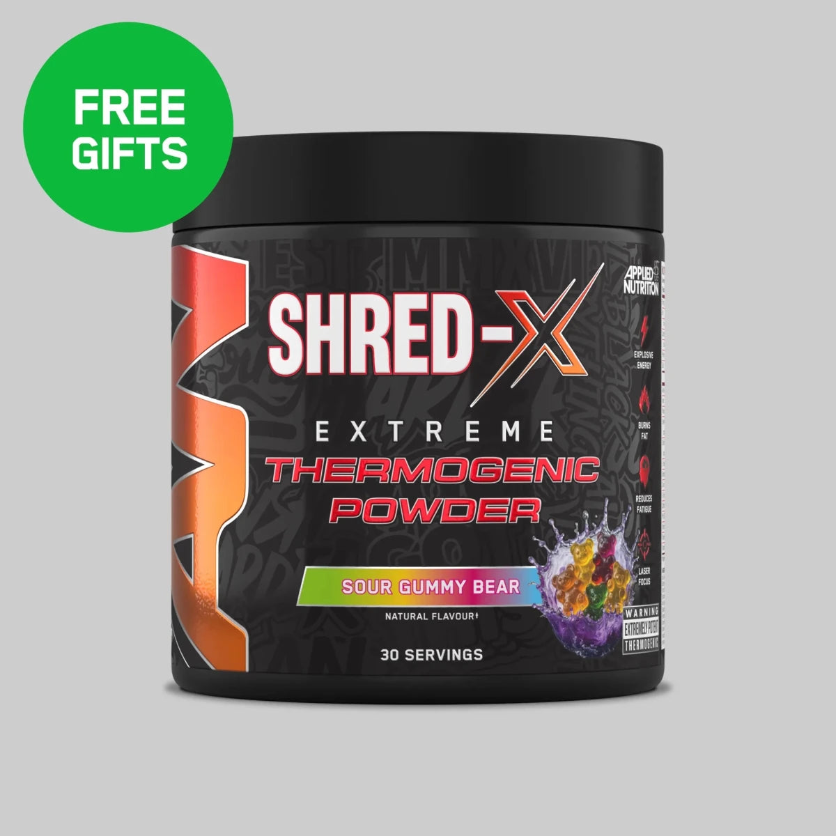 Shred X 300g Fat Burning Thermogenic Powder