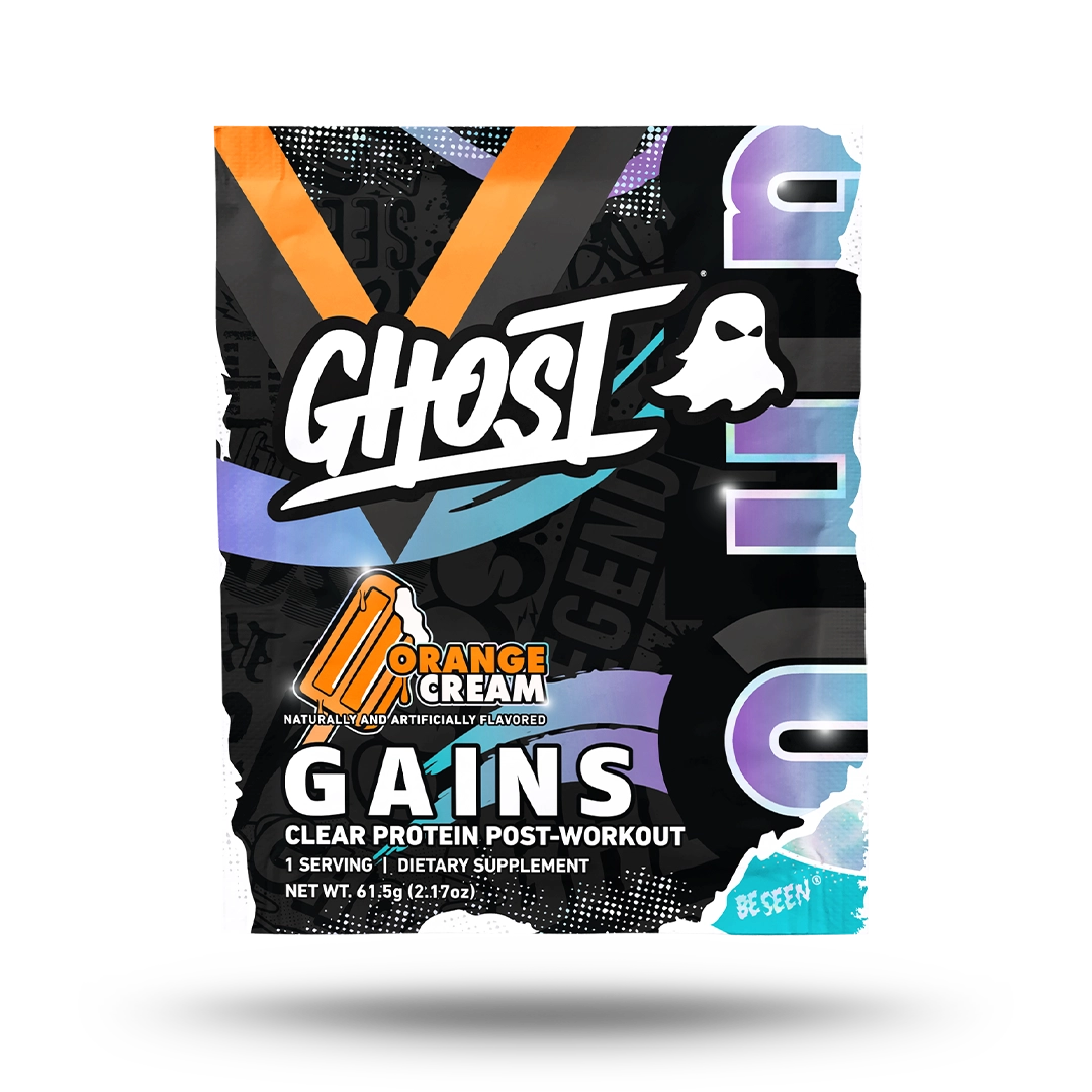 GHOST® CLEAR GAINS PACKET | ORANGE CREAM